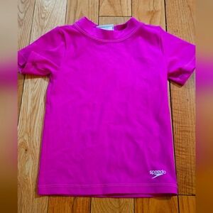 Speedo Toddler Swim Rash Guard 50+Sun Block Size 3T